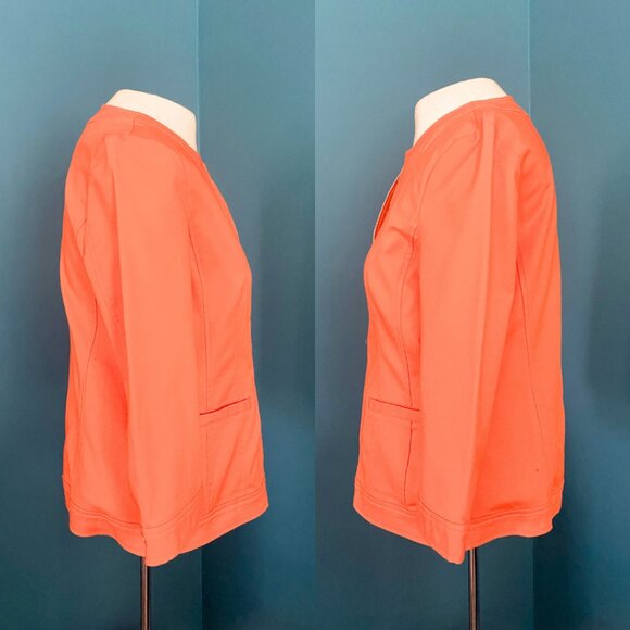Light Orange Rafaella Jacket - Picture 4 of 5